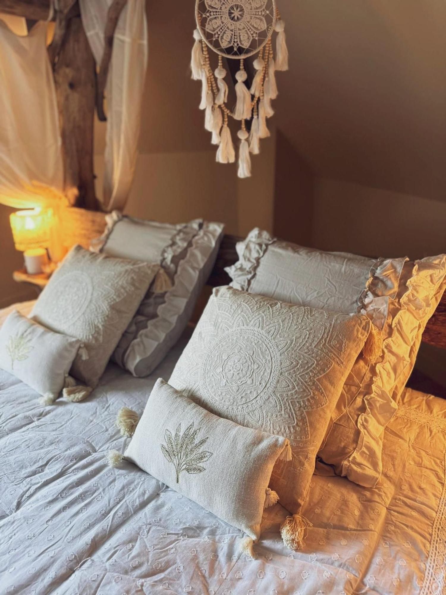 Duplex Safari Jusqu'A 4 Personnes, Spa, Cinema Et Lit Sous Les Arbres, Day Use, 10 Min Centre Amiens Bagian luar foto