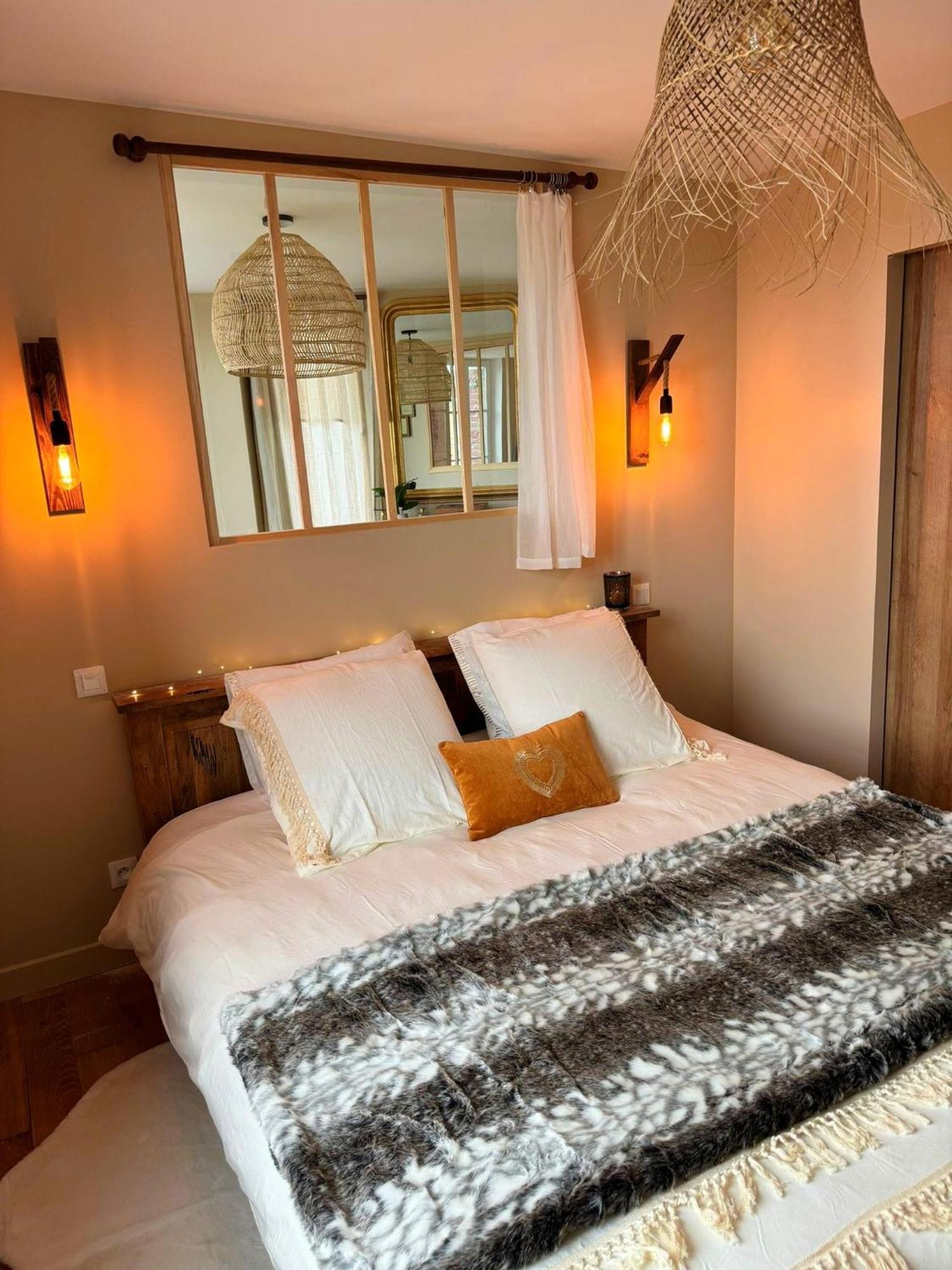 Duplex Safari Jusqu'A 4 Personnes, Spa, Cinema Et Lit Sous Les Arbres, Day Use, 10 Min Centre Amiens Bagian luar foto