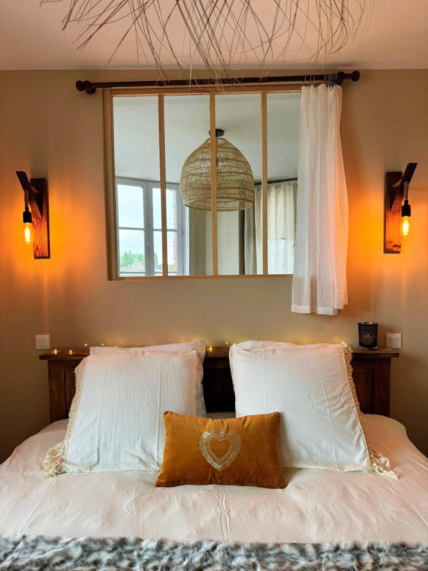 Duplex Safari Jusqu'A 4 Personnes, Spa, Cinema Et Lit Sous Les Arbres, Day Use, 10 Min Centre Amiens Bagian luar foto
